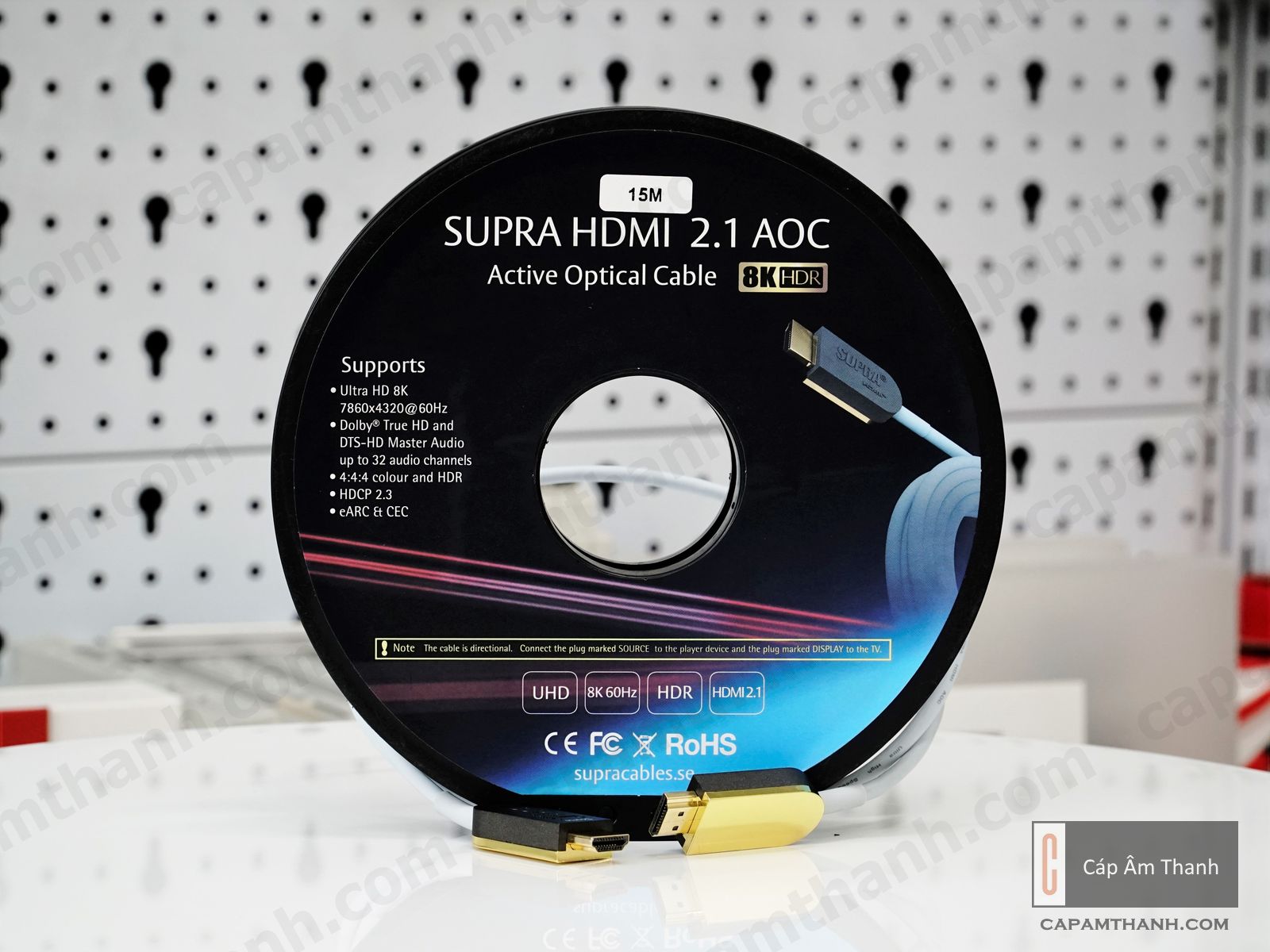 SUPRA HDMI 2.1 AOC 8K HDR 15m